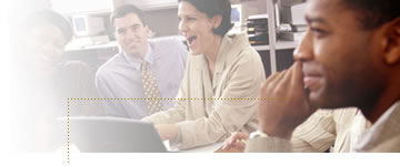 Image of staff collaboration