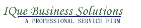 Company label IQue Business Solutions